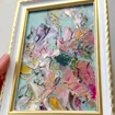 PASTEL FLORAL ORIGINAL OIL PAINTING - Image 4