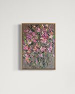 PINK BLOSSOM FLORAL ORIGINAL OIL PAINTING